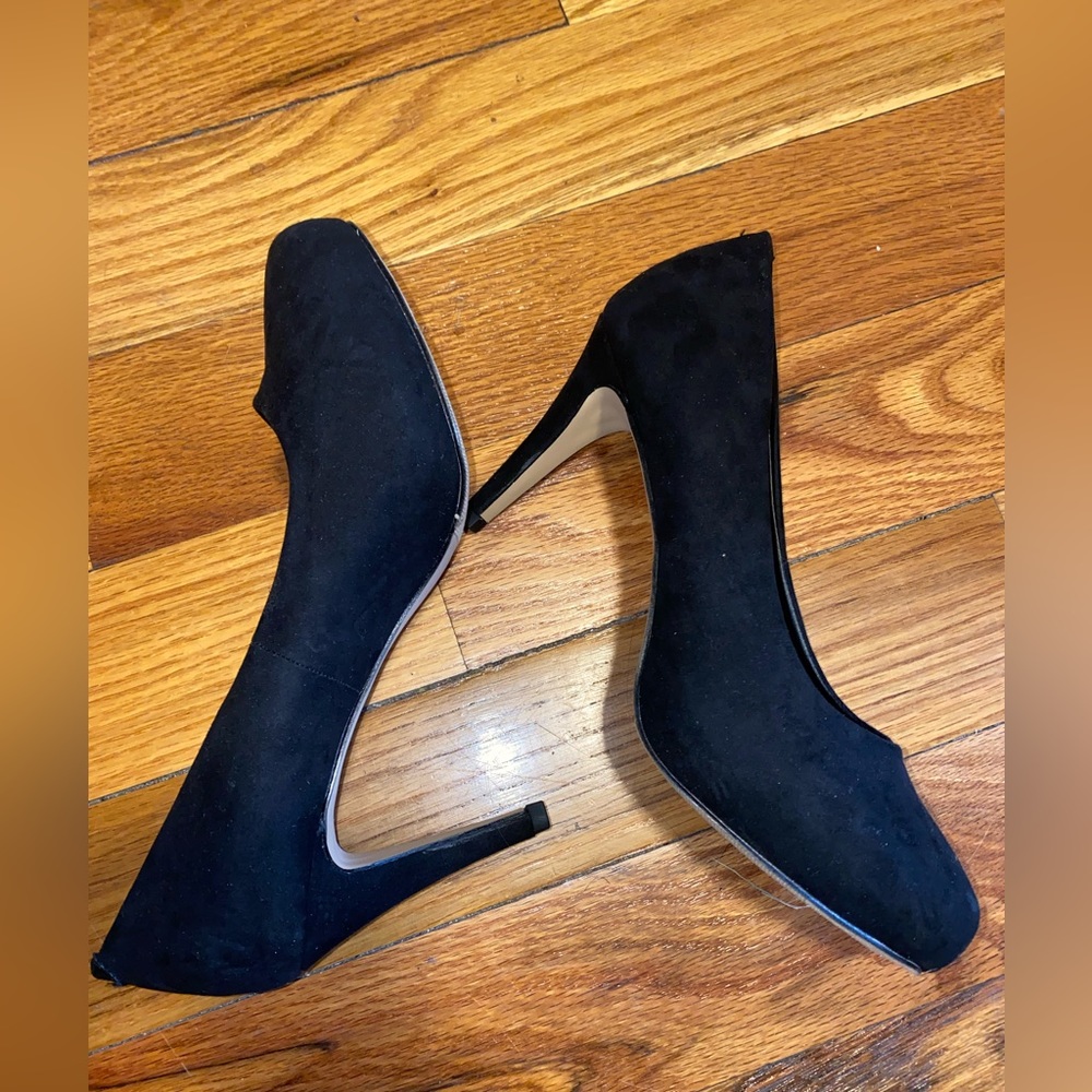 Madden girl size 7.5 black comfortable heels